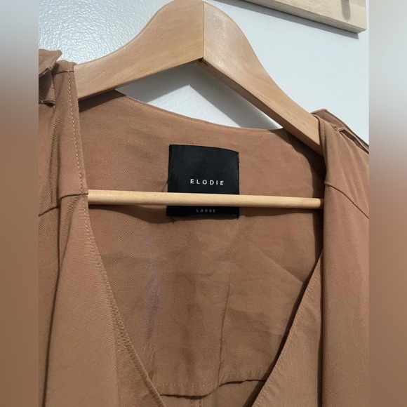 Elodie open front drape coat - Picture 5 of 5